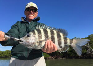 Yancey's  4lb Sheepshead PHoto Capt Rob Modys