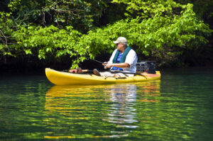 Fishing from a Kayak